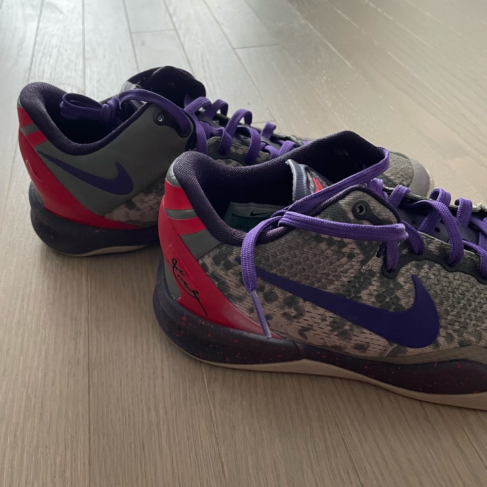 NIKE KOBE 8 SYSTEM 'MINE GREY' GS sz5.5Y - Picture 2 of 7